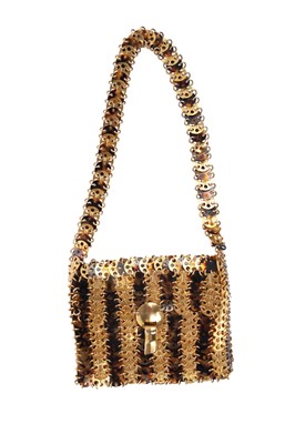 Lot 326 - A Paco Rabanne chain-linked bag, 1960s