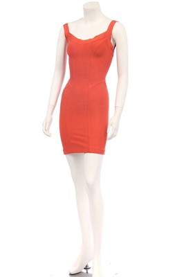 Lot 217 - Two Hervé Léger bodycon dresses, 1990s-2000s