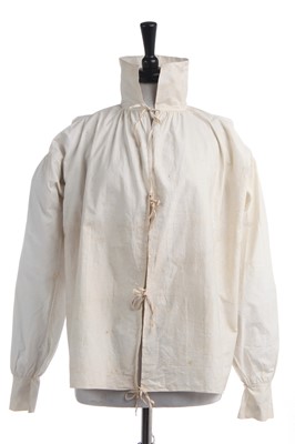 Lot 282 - A rare powdering shirt, late 18th-early 19th century