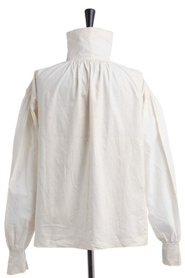 Lot 282 - A rare powdering shirt, late 18th-early 19th century