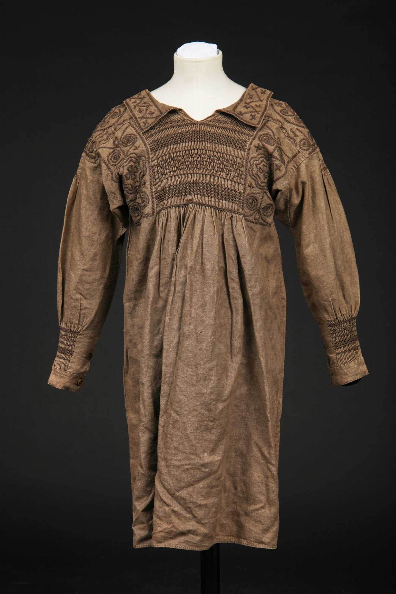 Lot 410 - A farmer's smock, circa 1900