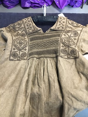 Lot 410 - A farmer's smock, circa 1900