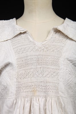 Lot 411 - A farmer's smock, circa 1900