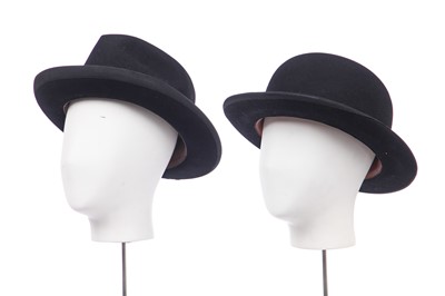 Lot 346 - A group of gentlemen's hats