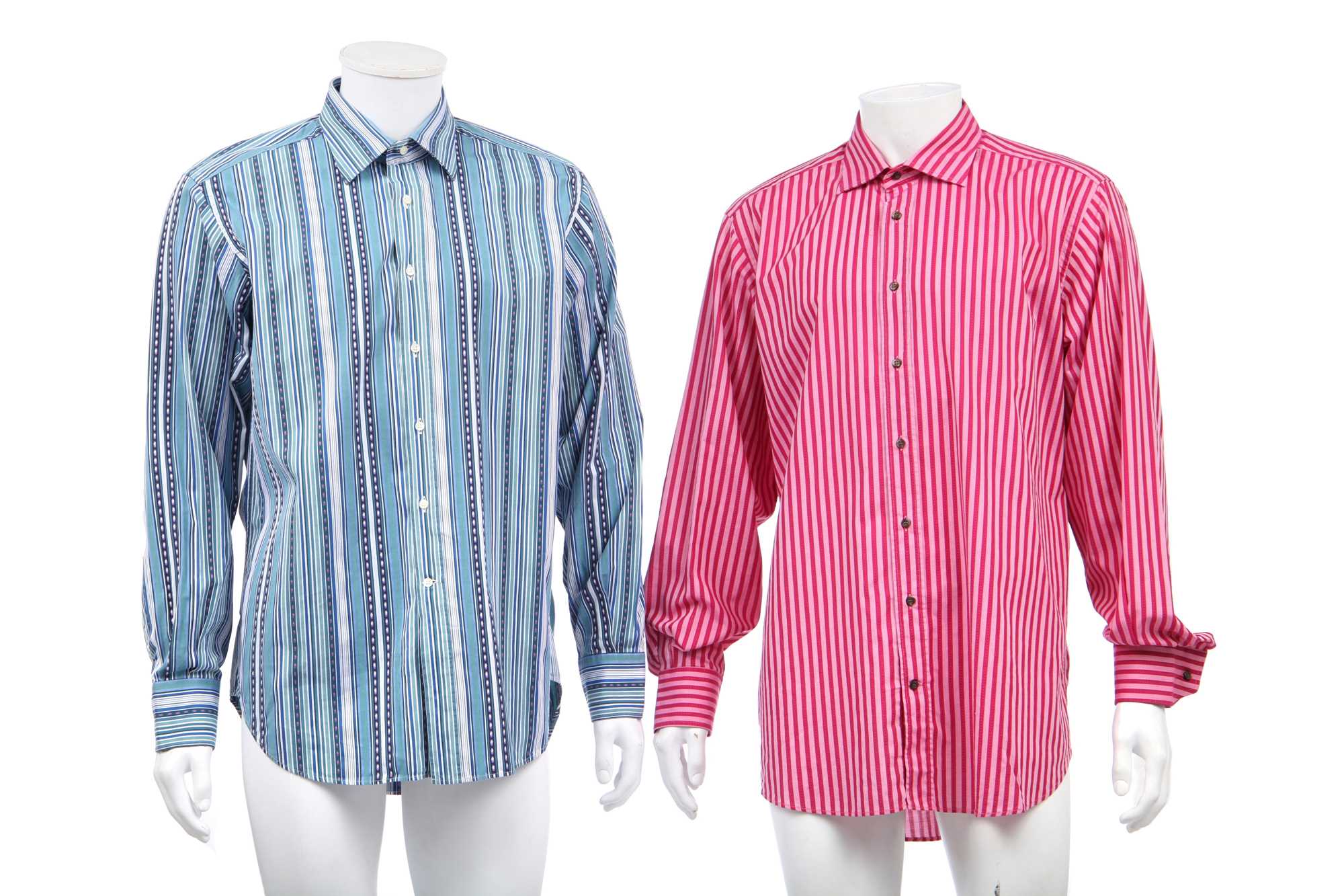 Lot 174 - Seven men's Etro printed cotton shirts,