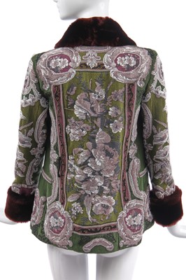 Lot 106 - A Jean Paul Gaultier haute couture beaded and embroidered jacket, Autumn-Winter 2008-09