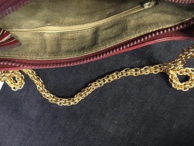 Lot 65 - A Dior monogrammed canvas clutch, 1970s