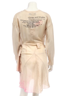 Lot 177 - A Robert Cary-Williams printed silk 'Mental Health' dress, circa 2005