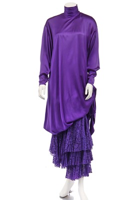 Lot 254 - A Christian Dior by Marc Bohan haute couture ensemble, Spring-Summer 1985