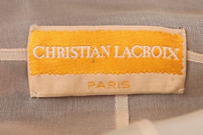 Lot 128 - A Christian Lacroix couture shot-silk cocktail dress, Autumn-Winter 1990