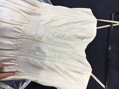 Lot 329 - A Christian Dior London beaded pink crêpe minidress, circa 1968