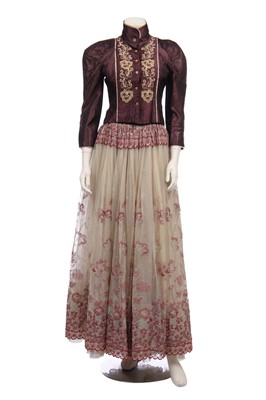 Lot 306 - A Bill Gibb evening ensemble, Autumn-Winter 1974