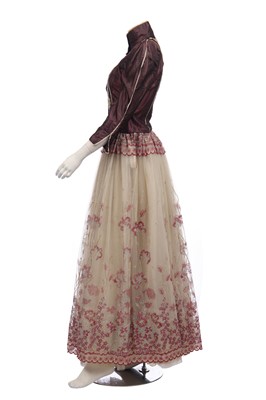 Lot 306 - A Bill Gibb evening ensemble, Autumn-Winter 1974