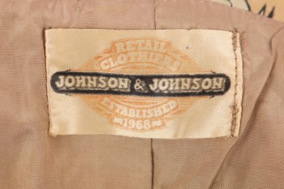 Lot 202 - A rare man's Johnson & Johnson printed satinised cotton jacket, early 1970s