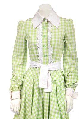 Lot 268 - Two Jean Varon gingham cotton dresses, circa 1973