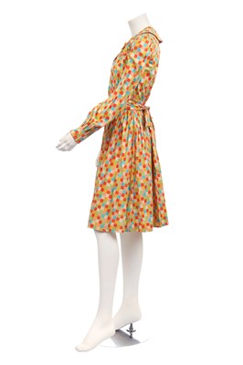 Lot 315 - A Zandra Rhodes/Sylvia Ayton 'Lipstick' print playsuit, 1968-70