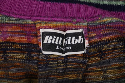 Lot 304 - Bill Gibb/Kaffe Fassett 'Moon & Buddha' collection knitted maxicoat, Autumn-Winter 1975-76