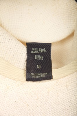 Lot 194 - A rare Jean Paul Gaultier 'Gondolero'-inspired straw hat, circa 1992