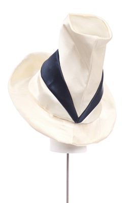 Lot 194 - A rare Jean Paul Gaultier 'Gondolero'-inspired straw hat, circa 1992