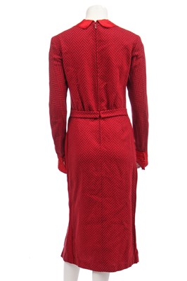 Lot 355 - An L&H Nathan dress made for Maggie Smith in 'The Prime of Miss Jean Brodie', 1930s style but made 1969