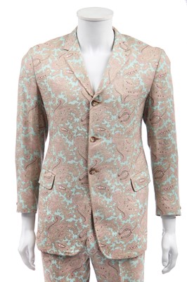 Lot 203 - A Brent & Collins men's paisley patterned suit, 1968-70