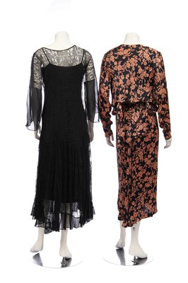 Lot 361 - Three evening gowns, early 1930s