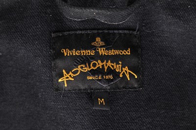Lot 75 - Jordan's Vivienne Westwood frayed black denim jacket, modern