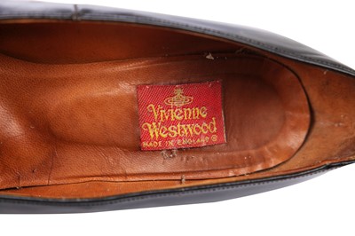 Lot 69 - Jordan's Vivienne Westwood patent leather 'Miss Marple' courts, 'Time Machine' collection, Autumn-Winter 1988-89