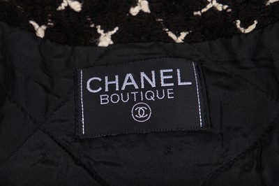 Lot 37 - A Chanel bouclé wool suit, modern