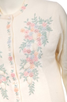 Lot 340 - Beaded knitwear, mainly from America and Hong Kong, 1950s-early 60s