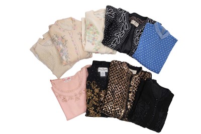 Lot 340 - Beaded knitwear, mainly from America and Hong Kong, 1950s-early 60s