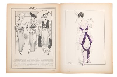 Lot 431 - Fourteen issues of La Mode Illustrée, 1909