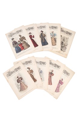 Lot 431 - Fourteen issues of La Mode Illustrée, 1909