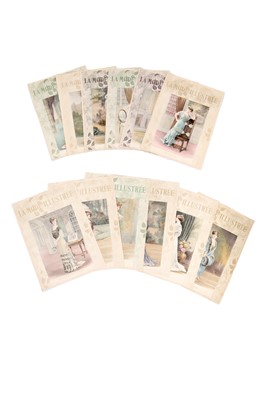 Lot 431 - Fourteen issues of La Mode Illustrée, 1909