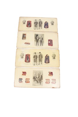 Lot 432 - Twelve coloured men's fashion plates by Edition de Luxe, 1908-1912