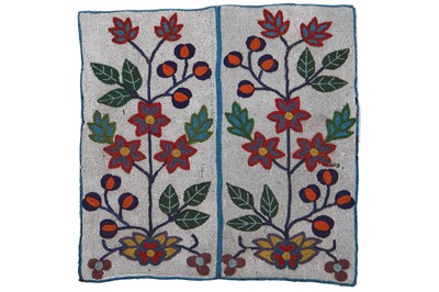 Lot 464 - A pair of joined legging panels, probably Eastern Cree, Canada, late 19th century