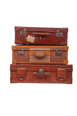 Lot 348 - A group of luggage, mainly 1930s-50s