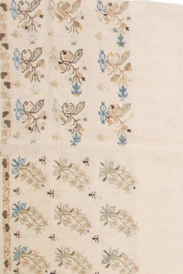 Lot 481 - A Turkish Ottoman embroidered stole, circa 1800, and other items