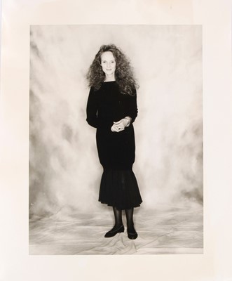 Lot 423 - Terence Donovan portrait of Grace Coddington, 1987