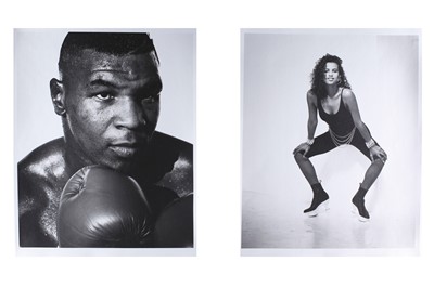 Lot 411 - Herb Ritts portraits of Mike Tyson and Neneh Cherry, 1989