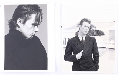 Lot 421 - Michel Haddi, various celebrity portraits, late 1980s-early 1990s