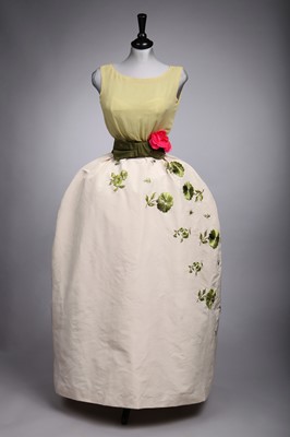 Lot 422 - Elizabeth Taylor's Christian Dior haute couture Soirée à Rio 'Oscar' dress, Spring-Summer 1961, by Marc Bohan, 'Slim Line' collection