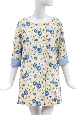 Lot 420 - Elizabeth Taylor's Christian Dior embroidered evening coat, mid-1960s