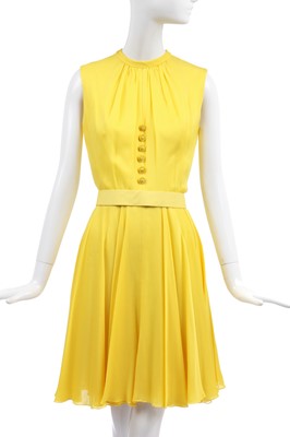 Lot 408 - Elizabeth Taylor's Tiziani by Karl Lagerfeld couture cocktail dress, circa 1967