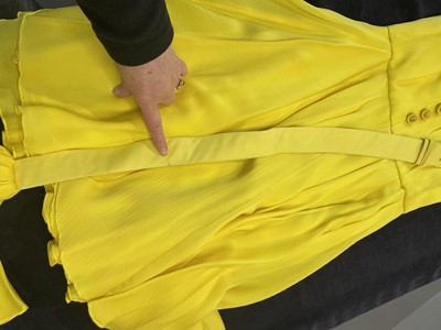 Lot 408 - Elizabeth Taylor's Tiziani by Karl Lagerfeld couture cocktail dress, circa 1967