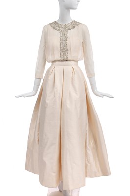 Lot 411 - Elizabeth Taylor's D'Ambrosi couture ball gown, 1960s