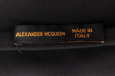 Lot 121 - An Alexander McQueen black crêpe dress, 'Joan' collection, Autumn-Winter 1998-99