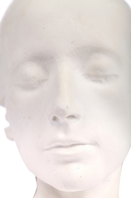 Lot 313 - Anna Pavlova's plaster life mask, by Victor Frisch, circa 1920