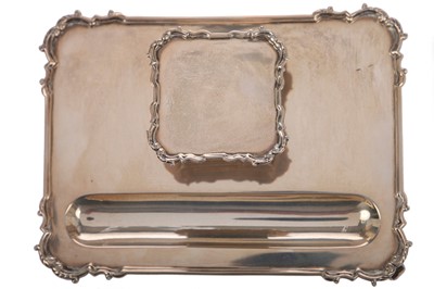 Lot 306 - Anna Pavlova's silver inkwell, 1912