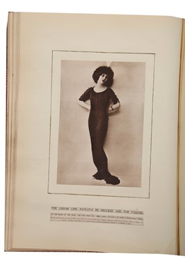 Lot 336 - An important Anna Pavlova scrapbook by William Beaumont (Montie) Morris, for the years 1882-1931